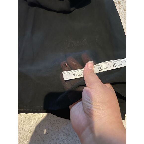 Laundry by Shelli Segal Vintage 90s Black Gown corset back size 8 - Picture 6 of 6